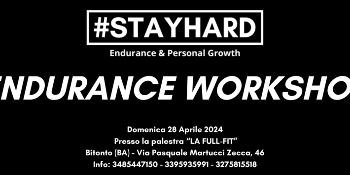 #STAYHARD – Endurance Workshop